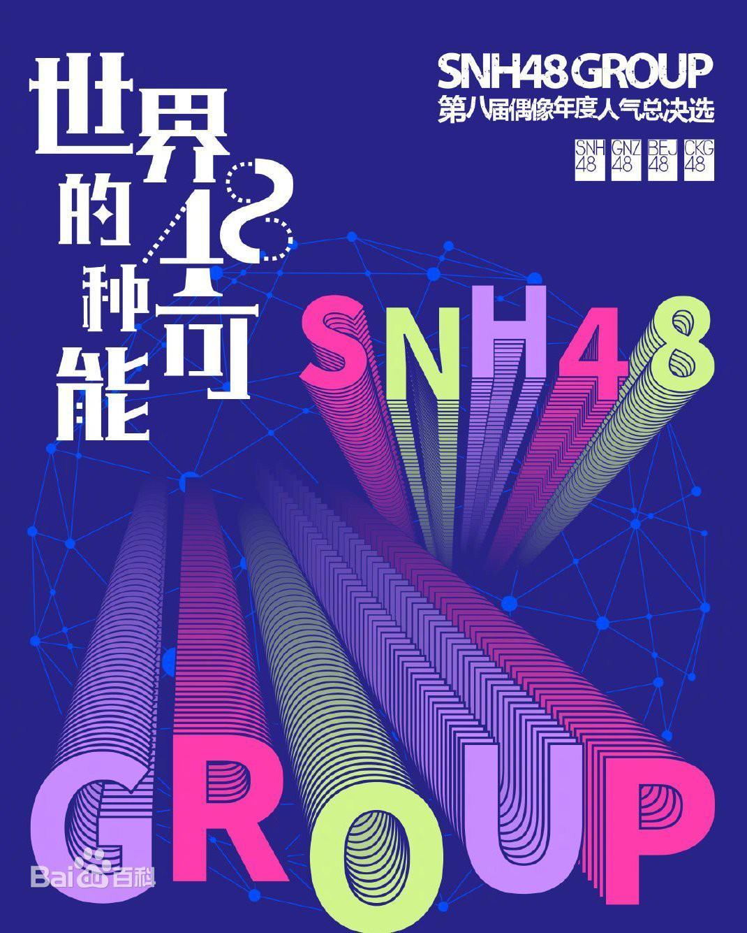 “世界的48种可能”SNH48 GROUP第八届偶像年度人气总决选