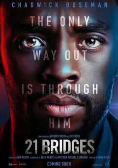 2019年美国6.6分动作犯罪片《21座桥》BD中英双字 4K网盘迅雷下载